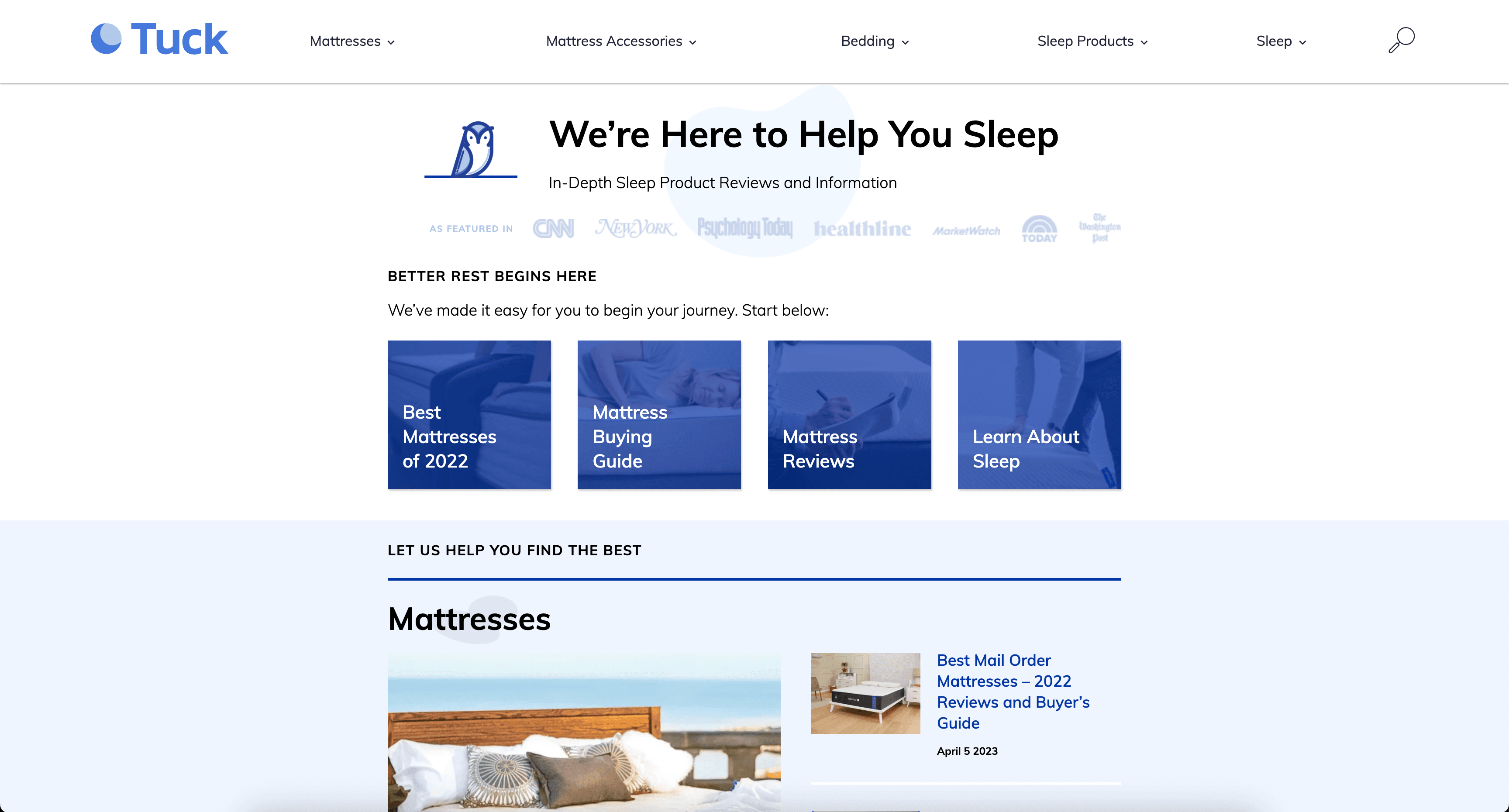 Sleep Guide: Tuck.com